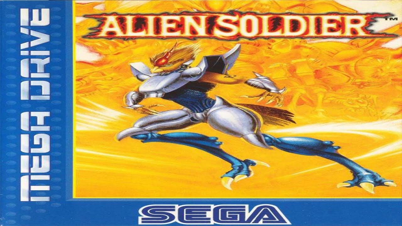 Alien Soldier Gameplay Sega Genesis - Mega Drive - YouTube