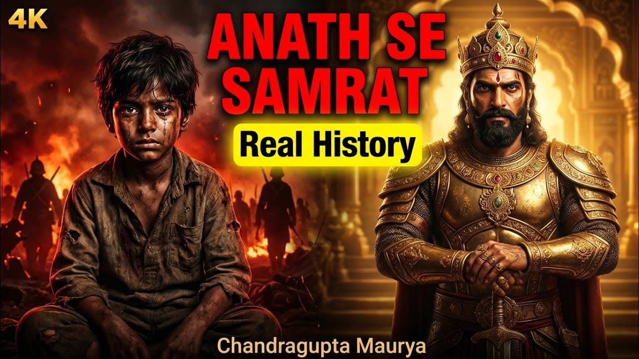 चंद्रगुप्त मौर्य: गरीब बालक से महान सम्राट तक की सच्ची कहानी | Real History