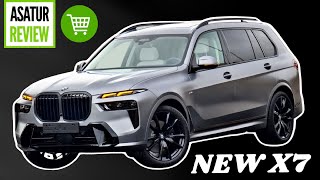 🇺🇸 Обзор РЕСТАЙЛ BMW X7 40d G07 M-Sport / Новый БМВ Х7 40д М-Спорт Frozen Pure Grey в Армении 2022
