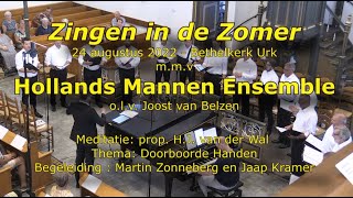 7e zangavond met Hollands Mannen Ensemble