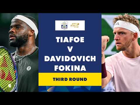 Frances Tiafoe vs Alejandro Davidovich Fokina Highlights | Rolex Shanghai Masters 2026