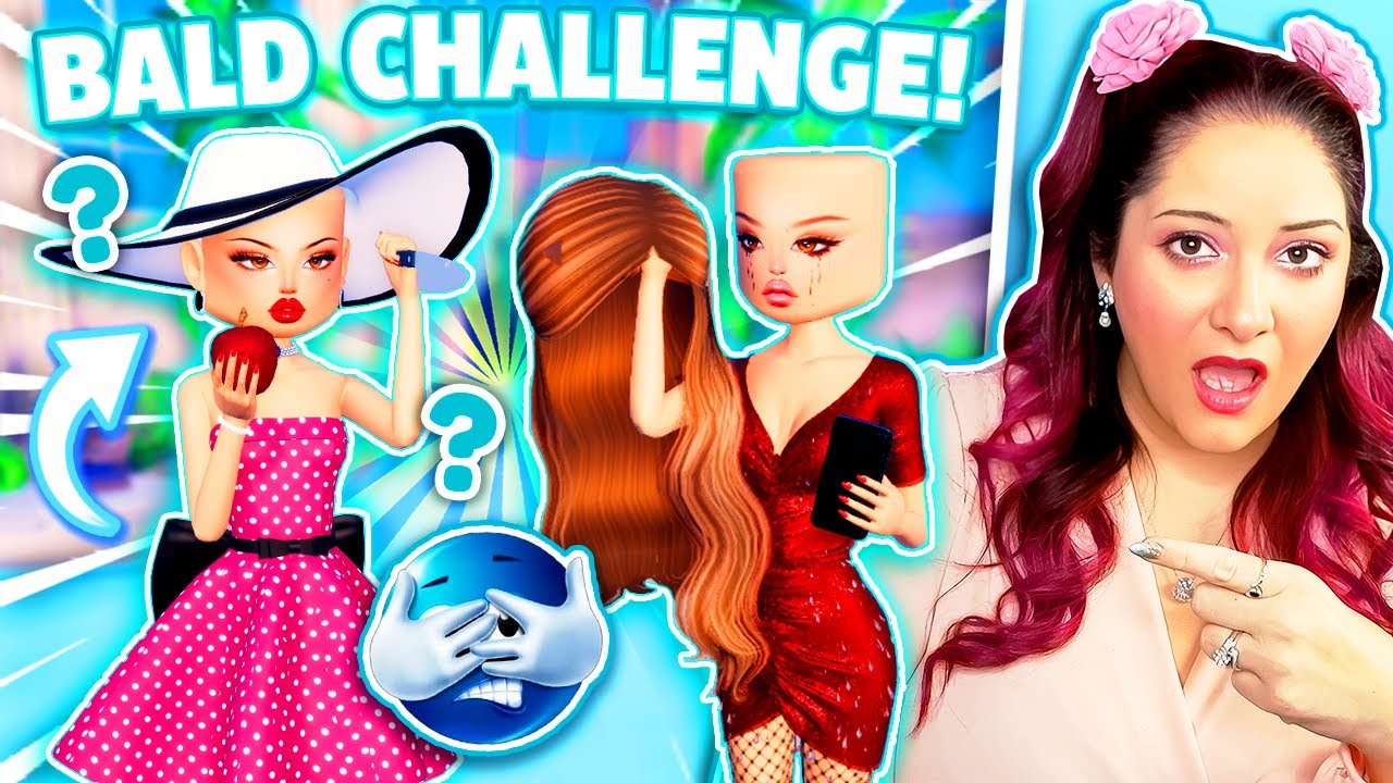 Can I WIN Without Using ANY Hair! Bald Challenge 🧑‍🦲