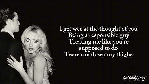 Thumbnail of Sabrina Carpenter - Tears (Lyrics)