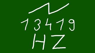 13419 hz saw