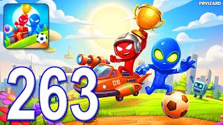 Stickman Party - Gameplay Part 263 Random Funny Minigames 1 2 3 4 Plyer Free New Update Adventure