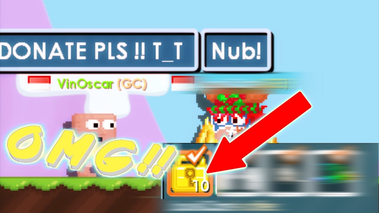 " DONATE PLS PRANK " | (Growtopia) 