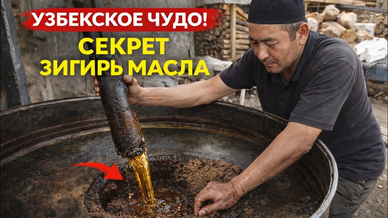 УЗБЕКСКОЕ ЧУДО! Как делают настоящее Zig’ir yog’i в Узбекистане