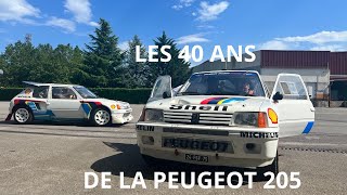 LES 40 ANS DE LA PEUGEOT 205