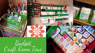 Budget Craft Room Tour!!