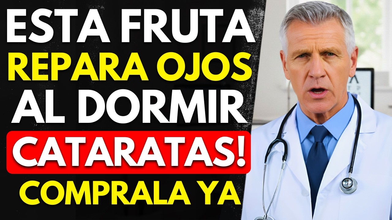 Médico explica: la mejor fruta para comer antes de acostarse y tener ojos sanos