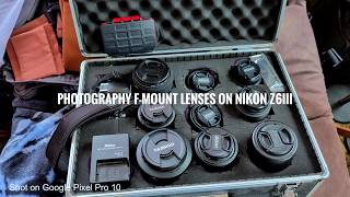 Testing photography f-mount lenses on Nikon Z6III