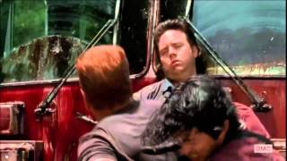 Abraham Knocksout Eugene In Walking Dead