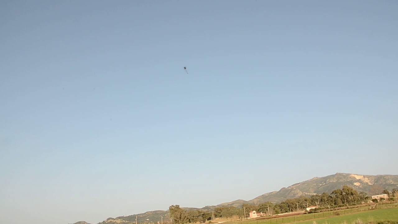 G700Z Gasser helicopter + Hatori Muffler - Raw Video (No editing No Music)