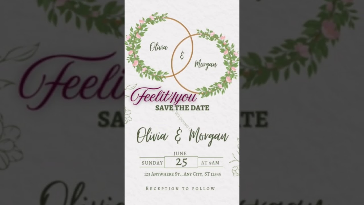 wedding minimalist invitation design #youtubeshorts  #trending #viral #viralvideo #ytshorts #shorts