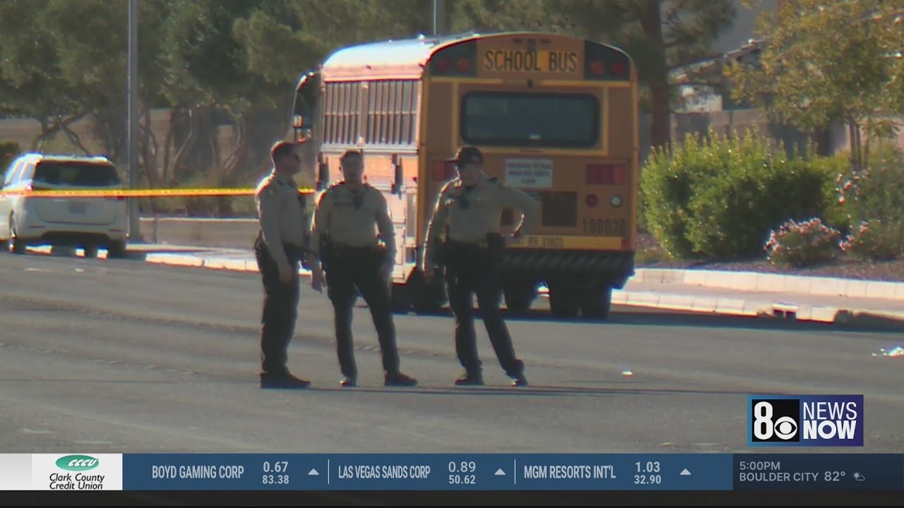 Clark County School District bus crashes nearly double from 2023 to ...