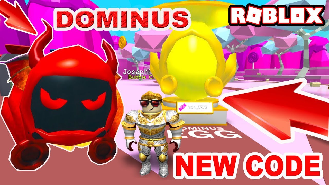 new-dominus-pets-new-codes-bubble-gum-simulator-roblox-youtube
