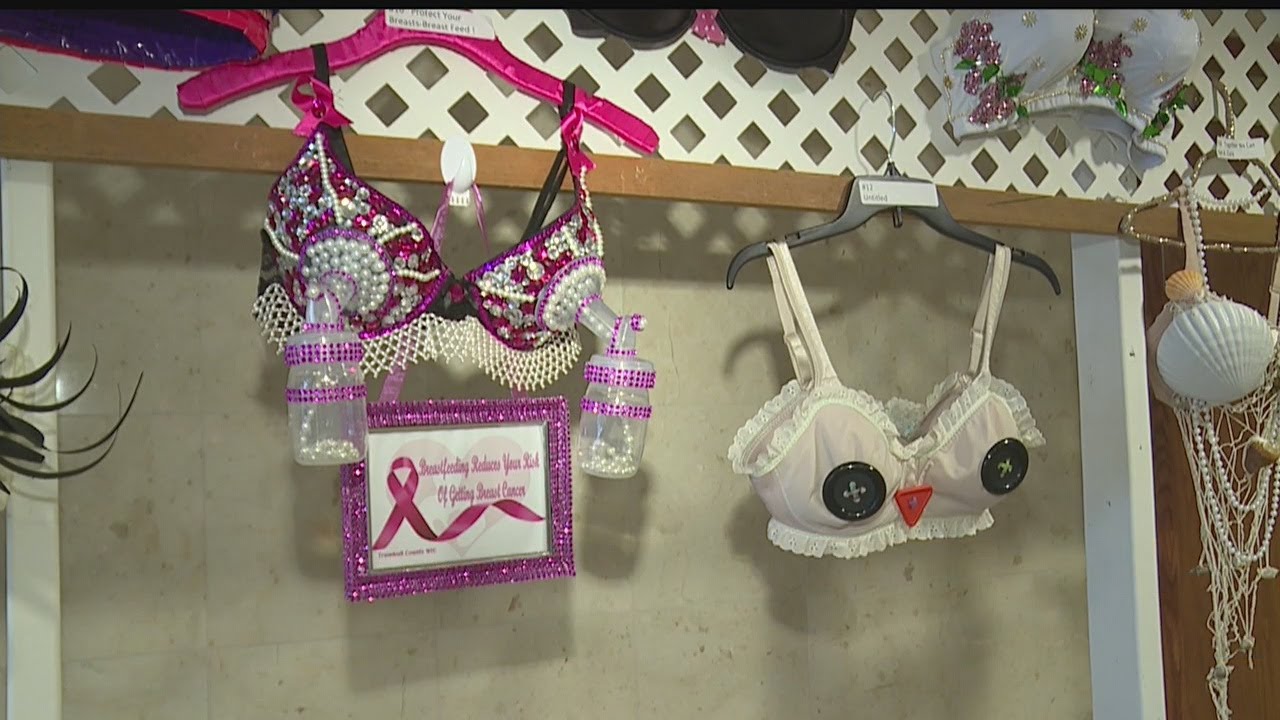 sharon white Hospital in Warren recognizes Breast Cancer Awareness Month creatively