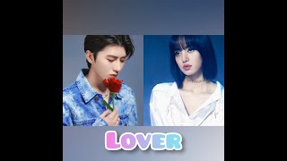 Blackpink Lisa &amp; Cai xukun ( Cut moment ) - Lover 👉 Youth With You Season3 ( KUNSA)