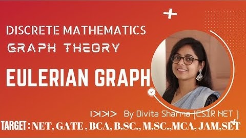 Eulerian Graph|Eulerian path #graphtheory  #discretemathematics #divita #engineeringmatematics #mca