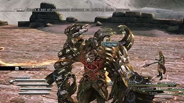 FFXIII - all limit breaks/ unparalleled attacks/ full atb abilities HD