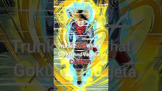 Trunks SSR is more powerful than SSB Goku and Vegeta #shorts #dragonball #goku #vegeta #anime