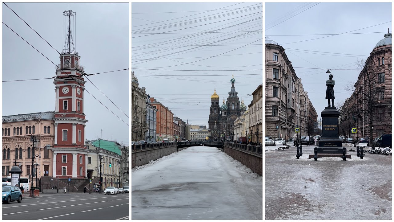 ⁣Санкт Петербург 2022. Погода в марте .