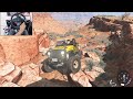 Realistic rock crawling - BeamNG.drive | Logitech g29 gameplay