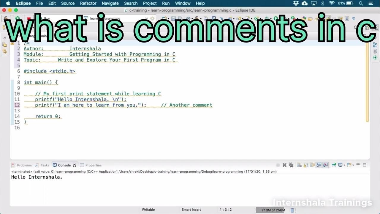 what is comment in c programming ? #newvideo #viral #ytviral #comment ...