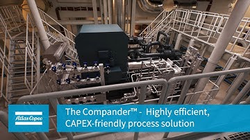 Atlas Copco | The Compander™ | Highly efficient, CAPEX-friendly process solution