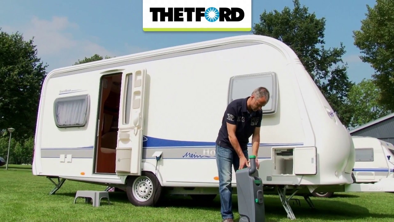 Thetford Cassette Tank Cleaner DE YouTube