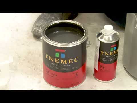 Tnemec Series 73 Endura-Shield Airless Application - video from Tnemec