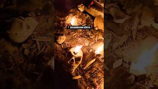 Shamshan Sadhna ||😱|| Everything is mixers of black and white |