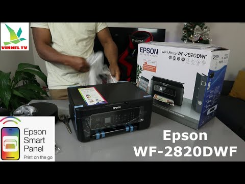 Epson WF-2820DWF Wireless WIFI Printer Multifunction Printer with Wi-Fi