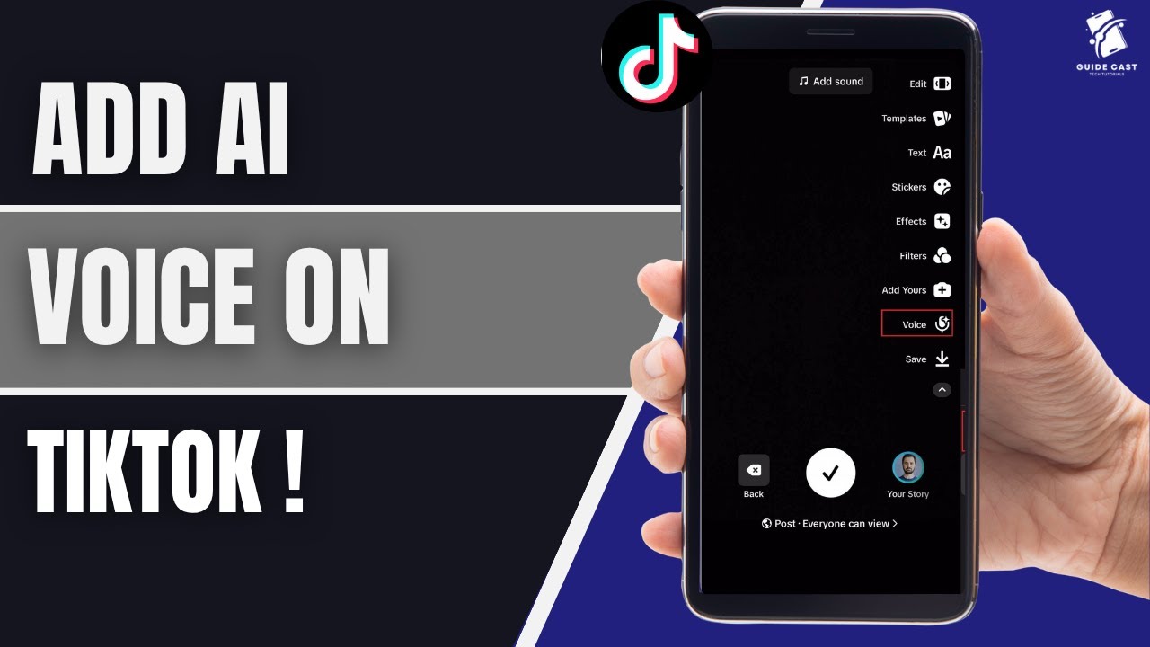 How to Add AI Voice to TikTok Videos (Text-to-Speech Voiceover) - YouTube