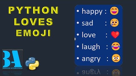 Emoji Translator: Transforming Text into Fun Emojis using Python
