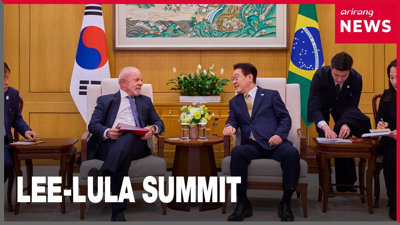 S. Korea, Brazil elevate ties to Strategic Partnership following Blue House summit