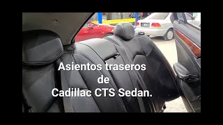 How to remove rear seats from a Cadillac Sedan.