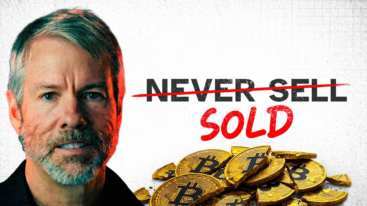 Миниатюра Michael Saylor Sold! Bitcoin Continues the Collapse