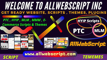 #allwebscript #hyip #ptc #MLM What
