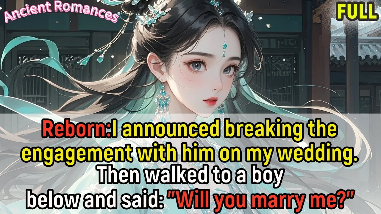 Reborn,I announced breaking the engagement with him on my wedding,then walked to a boy below & said.