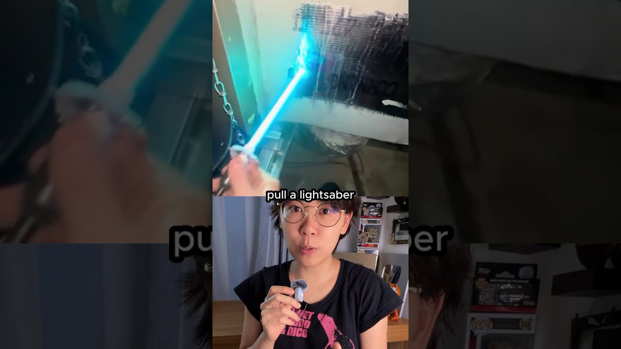 He Thought This Was a Lightsaber