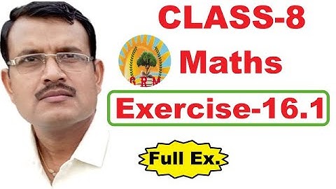 Class 8 maths Chapter 16 | Playing with numbers | Exercise 16.1