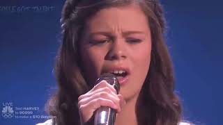 Angelina Green  Quarter final Performance Judges comments AGT Gravity