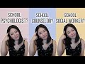School Psychologist, School Counselor, and School Social Worker | What's the difference?