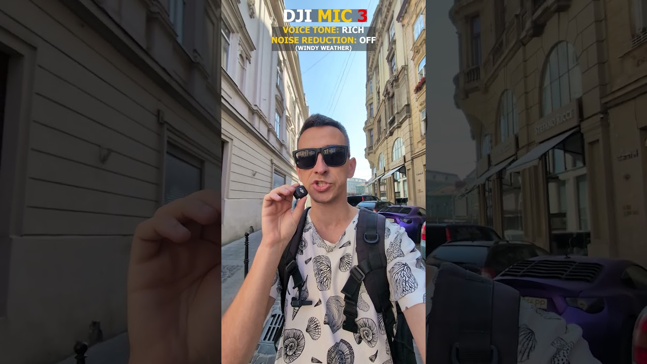DJI Mic 3 voice tone