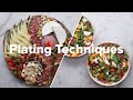 Plating Techniques For A Four-Course Dinner • Tasty