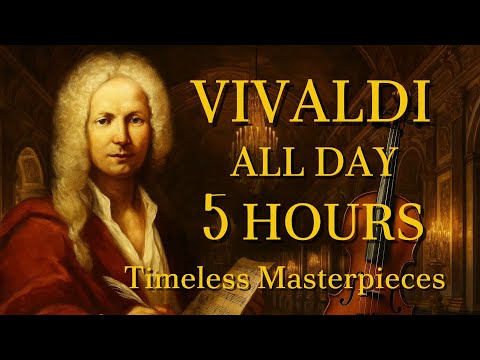 Vivaldi All Day 5 Hours روائع خالدة دراسة موسيقى خلفية مريحة