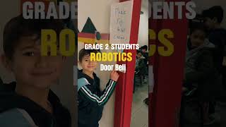 Grade 2 students built a working Doorbell using Robotics @ ILC ( International Learning Community )