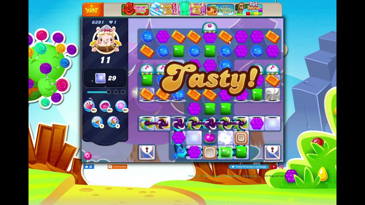 Candy Crush Saga Level 6391