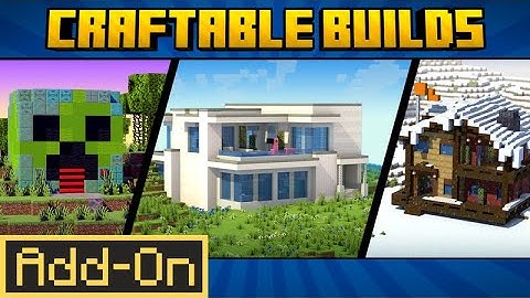 200+ Structures? Testing the Craftable Builds Add-On in Minecraft Bedrock